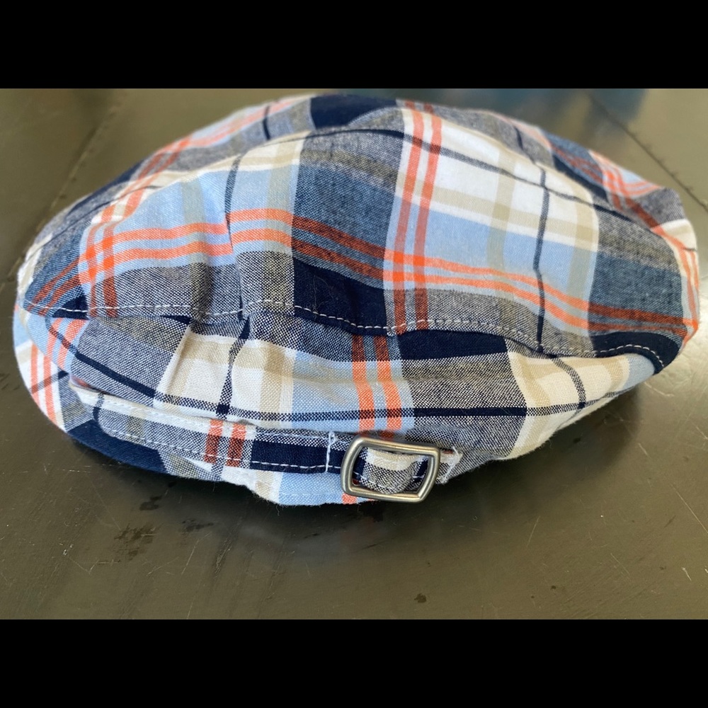 Janie and Jack Plaid Newsboy Cap NWT 2T - 3T